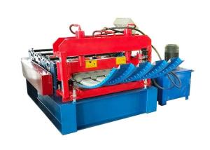 China Customized Profile Design Roof Curving Machine Small Size Round Steel Roofing on sale