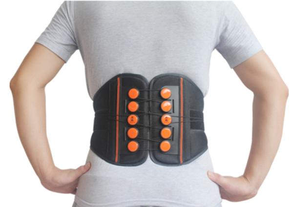 Cheap Lower Back Pain Adjustable Back Spine Brace Support With Dual Pulley System for sale