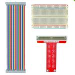 GPIO Extension Board v2.2 26 Pin Flat Ribbon Cable 400 Points Breadboard