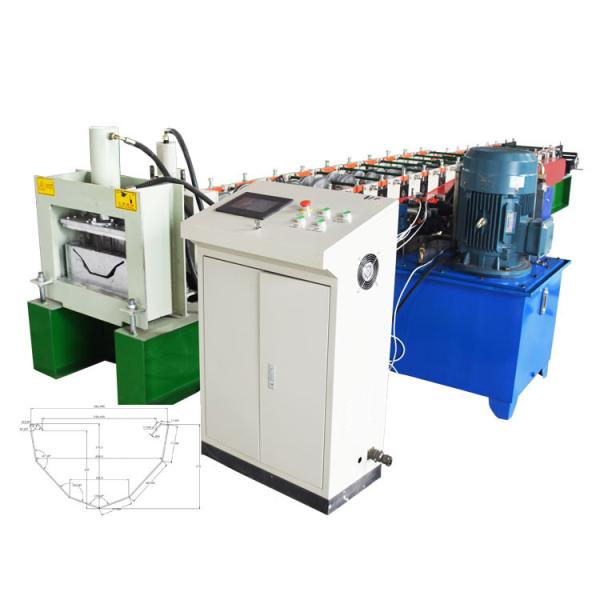 Cheap Automatic Gutter Roll Forming Machine / Gutter Making Machine For Waterproof Construction for sale