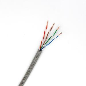 China 4 Pair 8 Cores UTP CAT 5E / FTP CAT 5E Ethernet Lan Cable HDPE Insulated network cable on sale