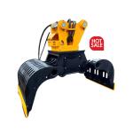 Excavator Demolition Sorting Grab , Rotating Engcon Sorting Bucket