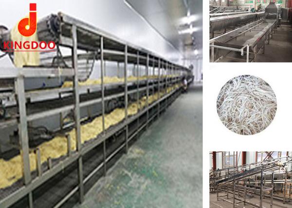 Cheap Industrial Noodle Steaming Machine , Egg Noodle Making Machine High Technology for sale