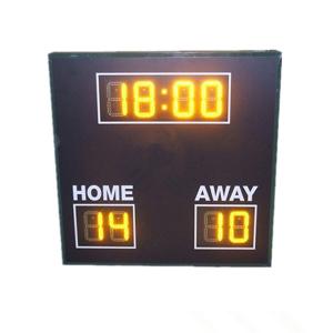 Best 8 Digits Simple Function LED Football Scoreboard With Wire Controller wholesale