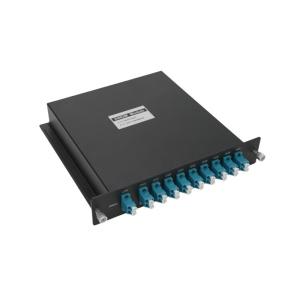 Best Solve Network Bottlenecks with This High Capacity 8 Channel DWDM Mux Demux Dual Fiber LGX Module ITU - Certified Low Loss wholesale