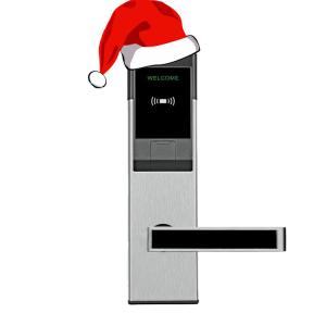 Best FCC Keyless Key Card Door Locks Hotel Gate Smart Door Lock With System wholesale