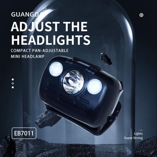 Cheap OEM Poly Adjustable IP66 LED Headlamp Flashlight Ipx5 Waterproof for sale