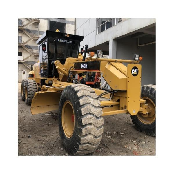 Cheap Used CAT140H Grader Equipment for Engineering Earthwork Cost in USA 2110 Working Hours for sale