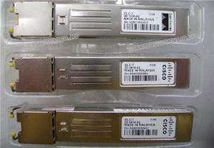 Best GLC-T 1000BASE-T Optical Transceiver Module , Cisco Original SFP Modules wholesale