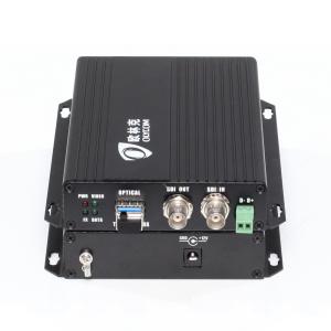 China HD-SDI RS485 Data Fiber Video Extender LC Fiber 1310/1550nm 20Km 12V Input on sale