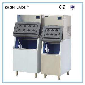 Automatic Flake Ice Machine , Concrete Cooling Medium Size Ice Maker