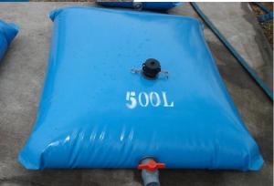 Best Inflatable 500L Tarpaulin Water Tank Light Weight For Fire Fighting Portable Water Tanks wholesale
