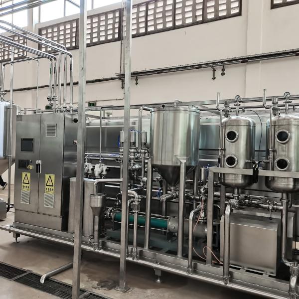 Cheap Apple Juice Complete Flavored Beverage Processing Line Stable  Sterilizer Performance UHT Pasteurization Machine for sale