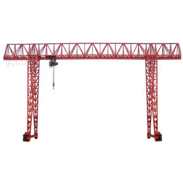Cheap Automated Rail Mounted Single Girder Gantry Crane Trussed Type for sale