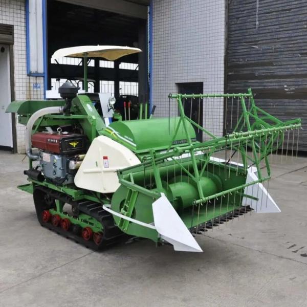Cheap Full Feed Farm Combine Harvester Wheat Rice Mini Grain Harvester for sale