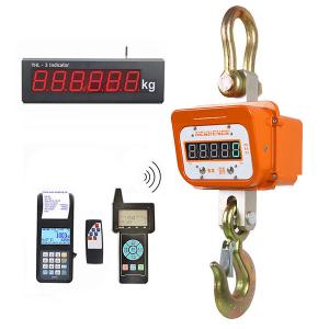 China High Accuracy 0.1kg Digital Hanging Crane Scale OCS 1000kg 2000kg on sale