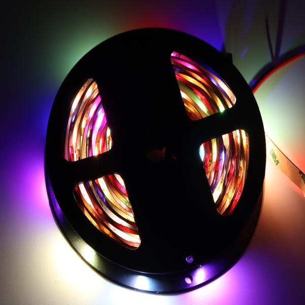 Cheap 24W/M SMD5050 RGBWW 5m TM1812 Addressable LED Strip for sale