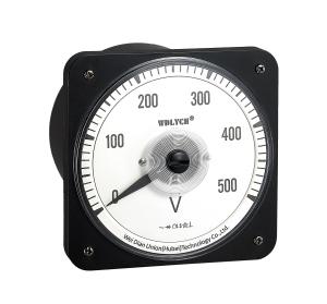 China Wide Angle Advanced  Analog Panel Voltmeter , Analog Electric Meter With Alarm Output on sale