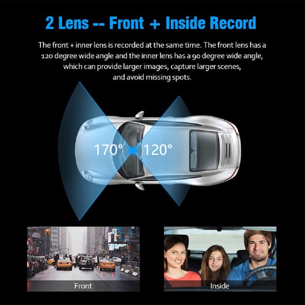 OEM WIFI Android Car USB DVR Camera Dashboard Rearview Mirror Recorder Video Registrater