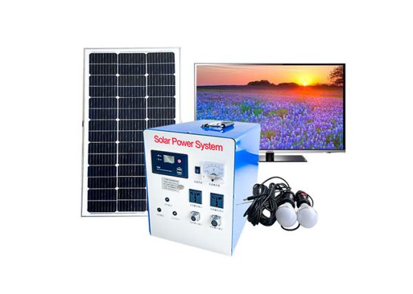 Cheap Lightweight 12 Volt Off Grid Power Systems Mono / Poly Silicon With Lead Acid Battery for sale