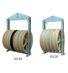 Large Diameter Wire Stringing Blocks With Three Wheels Transmission Parts