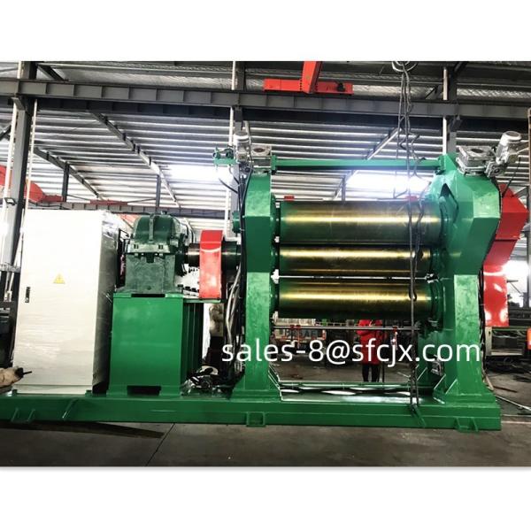 Cheap Remote Sensor Integration Rubber Calender Machine Customization for sale