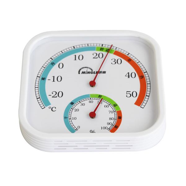 Cheap Square Shape Simple Design Mingle Thermometer With Accuracy Parameter for sale