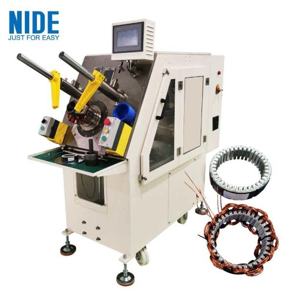 Cheap Automatic Alternator Stator Winding Coil & Wedge Inserting Machine With PLC control for sale