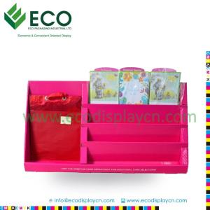 Best Christmas Greeting Card Display, Cardboard Counter Top Display wholesale