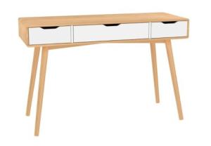 40KG Height 76cm Bamboo Writing Desk With PVC Veneer
