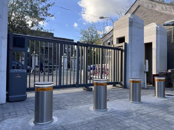 Cheap K4 Automatic Rising Bollards Customized Height For Access Control for sale