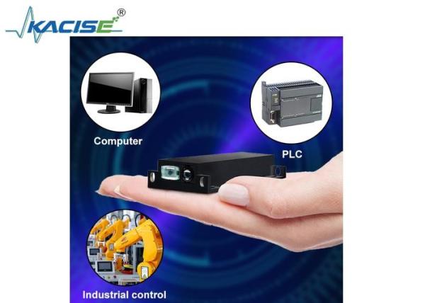 Class 1 Laser Measuring Sensor for Process Automation 0.4mW Laser Type