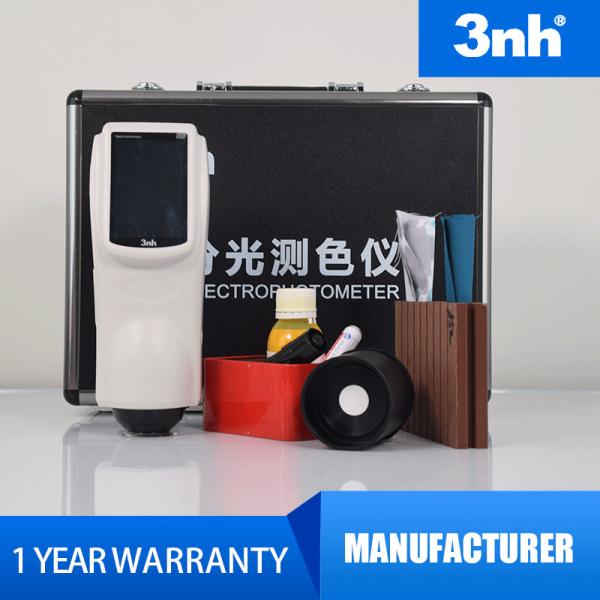 Cheap Accurate Handheld Color Spectrophotometer 4mm Small Aperture With PC Software for sale