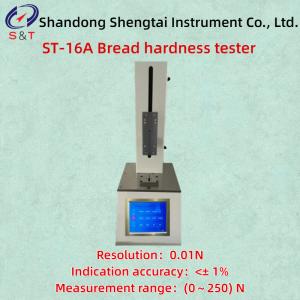 Resolution 0.01N Touch screen texture analyzer Measurement range 0～250N ST-16A