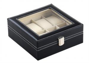 Best Luxury Leather Watch Display Box , Durable Luxury Watch Cases For Men wholesale