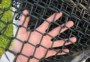 Best Diamond Weaving Chain Link Wire Mesh Fence For Garden / Playground wholesale