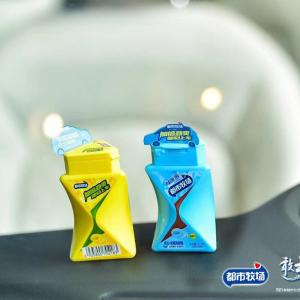 World'S 1st Super menthol Compressed Mint Candy With Fruit Filling