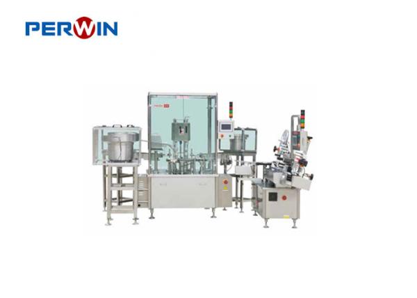 Cheap Automatic Plugging 5ml Bottle Filling Capping Labeling Machine for sale