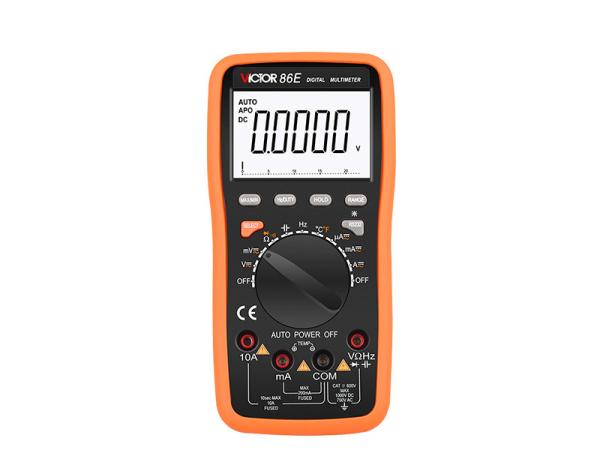 Cheap 22000 Counts Digital Auto Range Multimeter LCD Display VICTOR 86E for sale