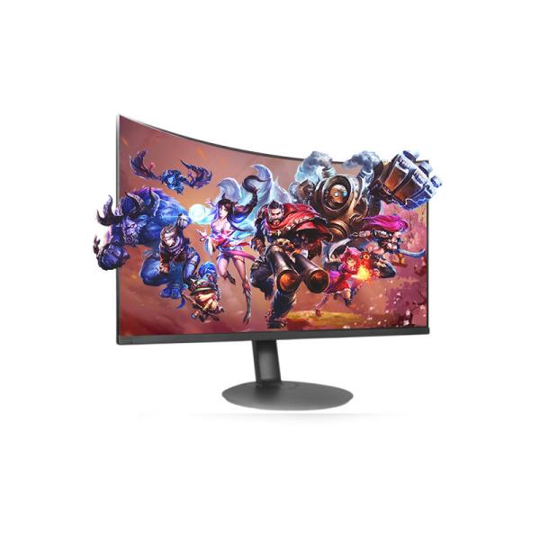 Cheap Black Desktop 2ms 1080p 60hz Curved Monitor / Lcd Pc Monitors for sale