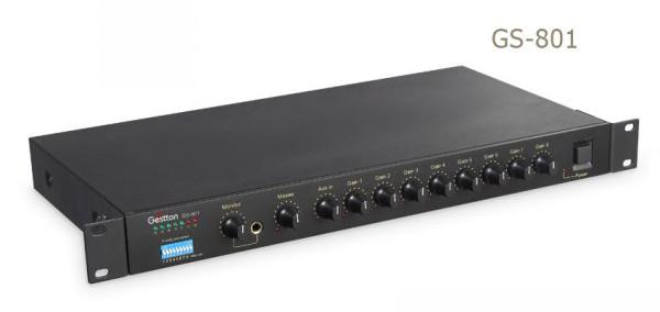 Cheap Audio MA8 Dj Controller Mixer Wired Broadcast Mixer 62dB Max Gain for sale