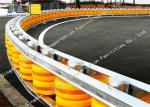 Best Yellow Highway Safety Rolling Barrier Anti Ultraviolet Aging Production Level 4 wholesale