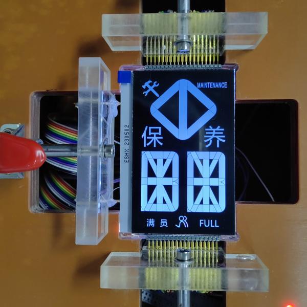 Cheap Transmissive Negative 12x2 Character LCD Module 12h 1202 LCD Display for sale