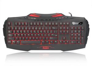 USB Wired Portable Gaming Keyboard with multimedia and anti ghosting 19 keys