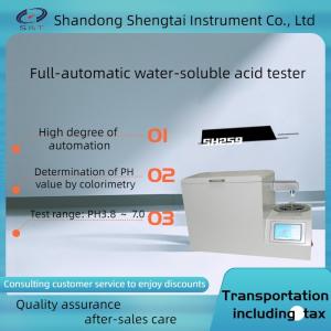 Best SH259B Fully automatic water-soluble acid analyzer colorimetric method for measuring pH value wholesale
