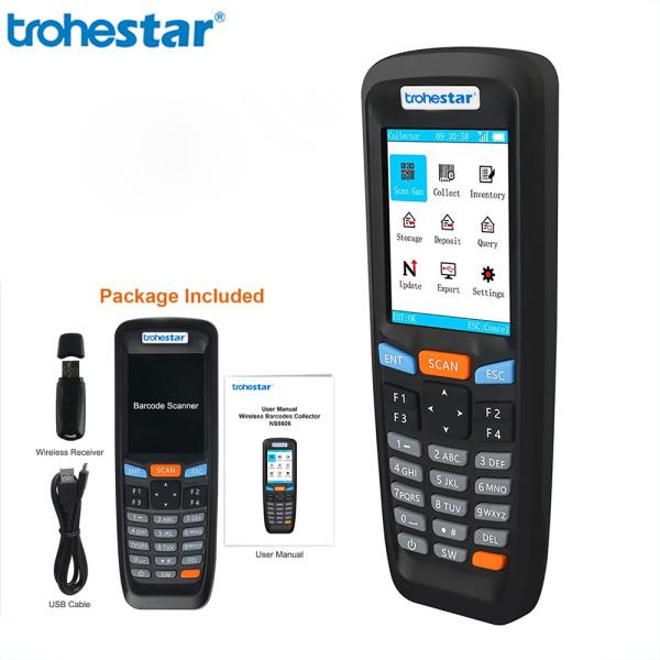 Cheap High Speed 4MB PDF417 Cordless Handheld Scanner for sale