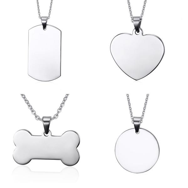Cheap Custom Engraving Style Blank Bulk Dog Tags/Nice Price Blank Stainless Steel Dog Tags for sale
