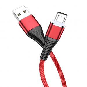 Best Nylon Braided Coat USB Charging Data Cable 3Ft 2.4A For Mp3 Mp4 wholesale
