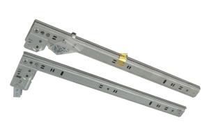 Durable Dresser Drawer Brackets / Cabinet Drawer Runners For Open And Close