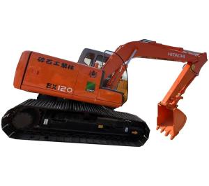 12 Ton EX120-5 Used Hitachi Excavator Mini Hydraulic Crawler Excavator